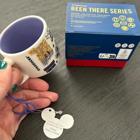 NWT Marvel x Starbucks Been There Series Collection Decoration Ornament, Rare! - Picture 4 of 8